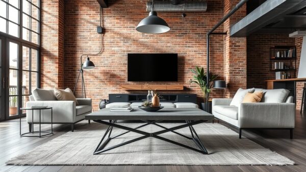 Industrieel interieur: balans tussen ruwheid en comfort creëren